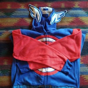 Captain America onesie